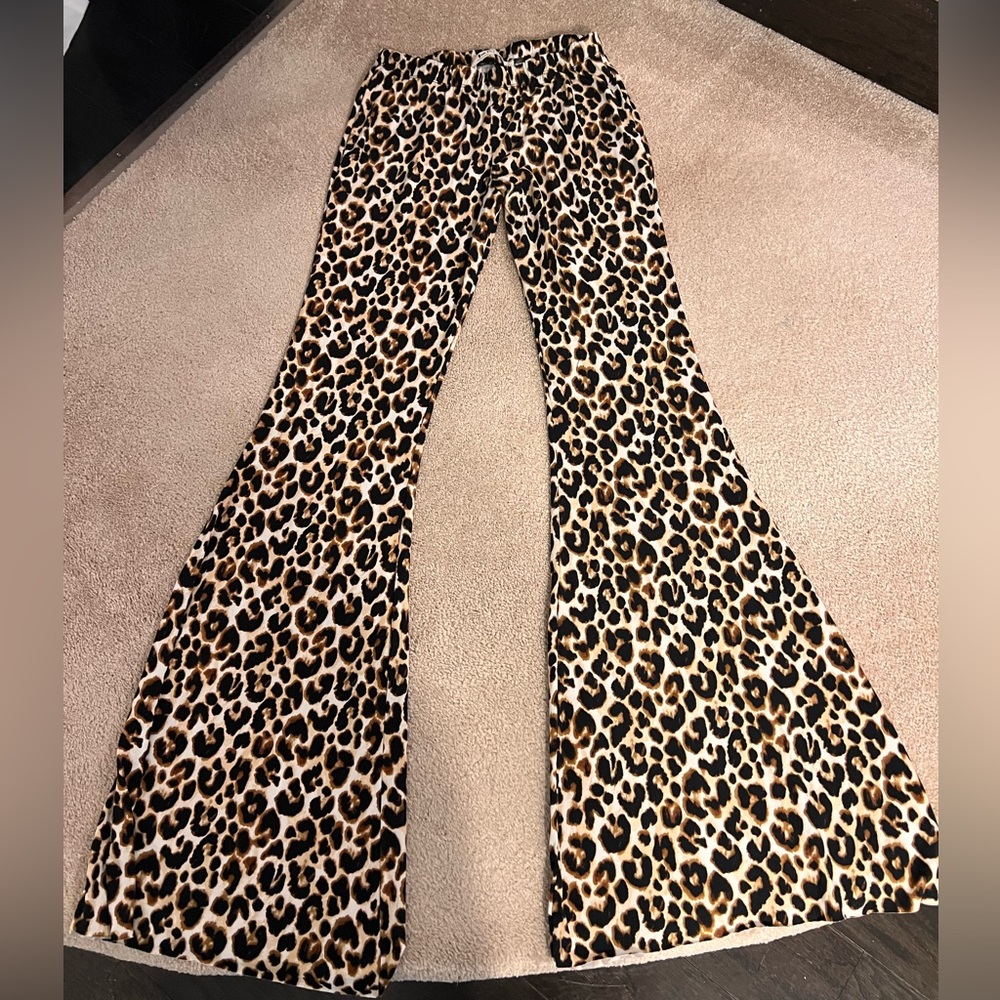 Leopard pants xl